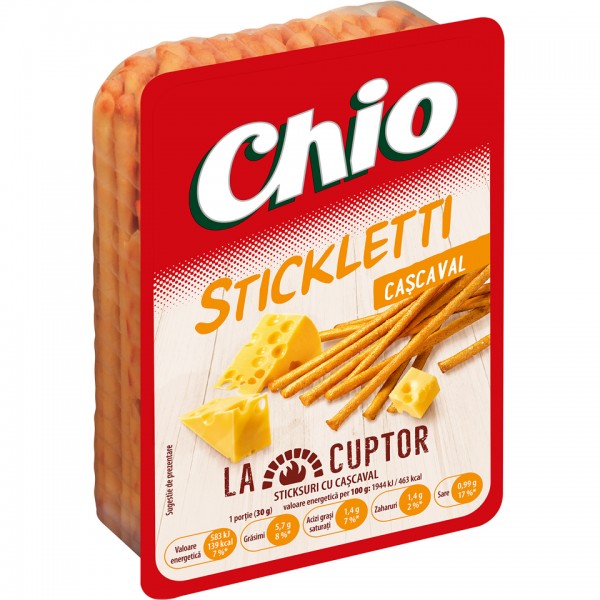 Chio - Stickletti - Sticks cu cascaval 80g