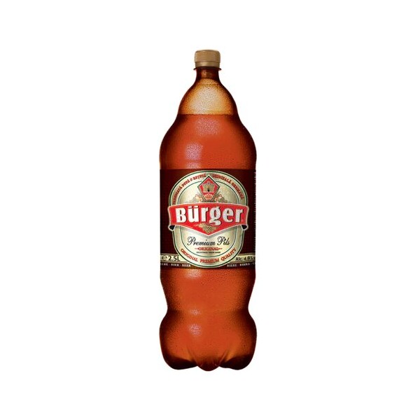 Burger - Bere blonda pasteurizata 2.5l