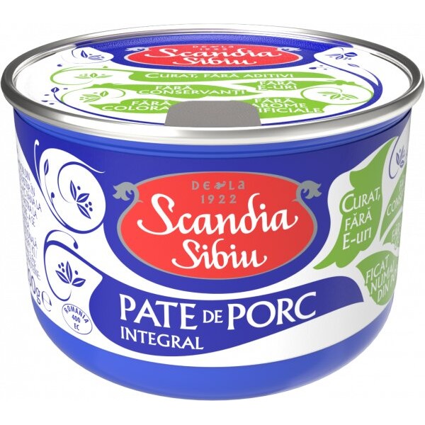 Scandia - Pate de porc 200g