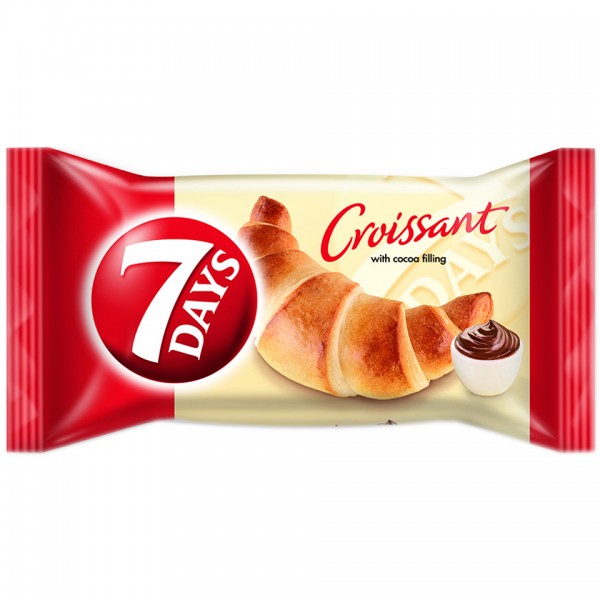 7 Days - Croissant cu cacao 65g