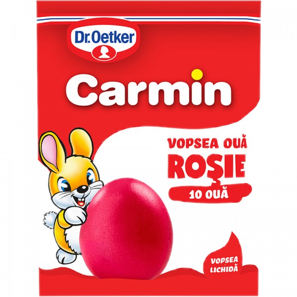Dr. Oetker - Carmin - Vopsea lichida rosie 5ml