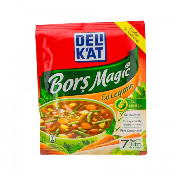 Delikat - Bors magic cu legume 70g