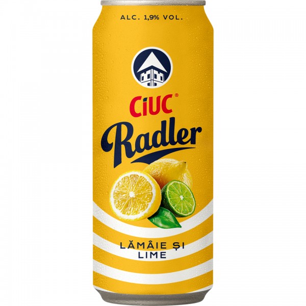 Ciuc Radler - Bere 1.9% alcool cu lamaie si lime 0.5l