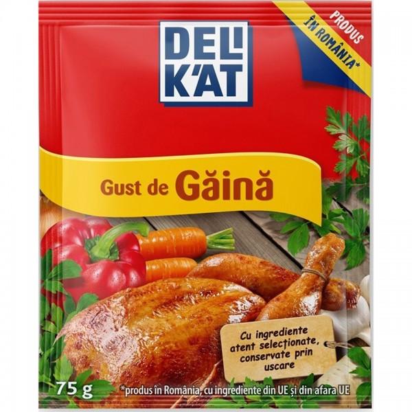 Delikat - Gust de gaina 75g