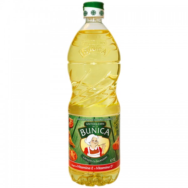 Untdelemn de la Bunica - Ulei de floarea-soarelui 1L