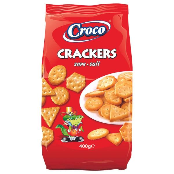Croco - Crackers cu sare 400g