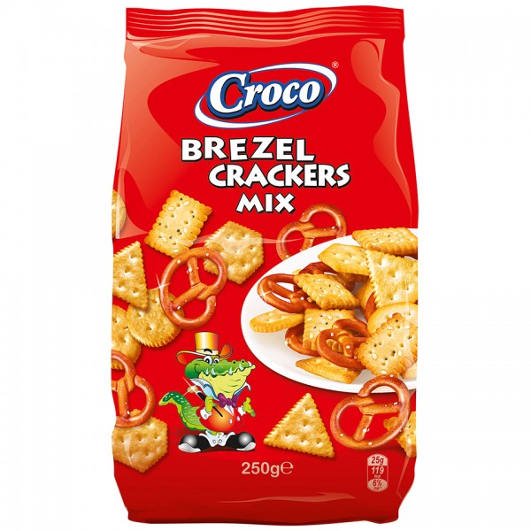 Croco - Crackers mix covrigei 250g