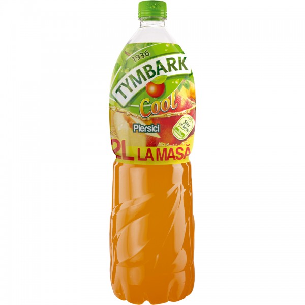 Tymbark - Bautura racoritoare necarbonatata cu aroma de piersica 2L